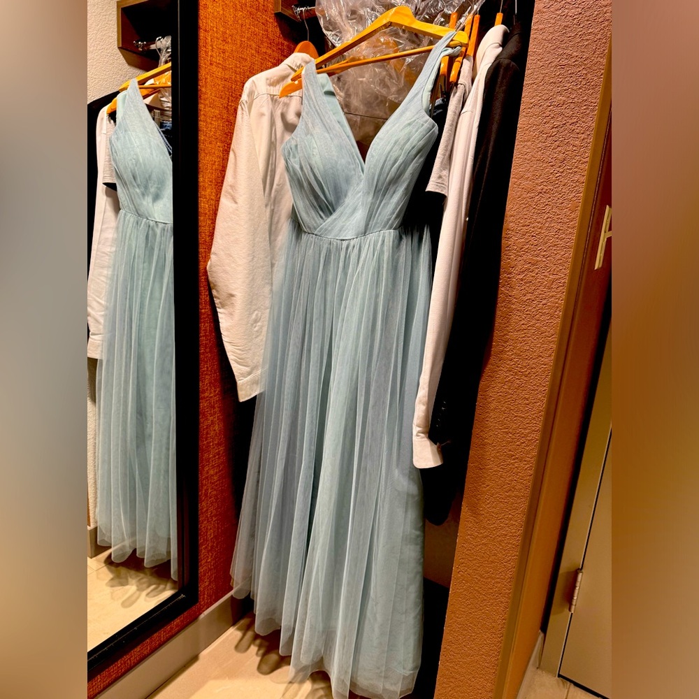Jamie Tulle Dress ~ Wedding  ~ Bridesmaid ~ Dress ~ Sky Blue